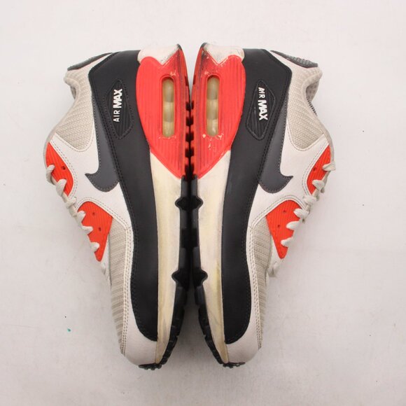 Nike Air Max 90 Essential Air White Infrared Black Men's Size 10 537384-126 - Picture 8 of 10